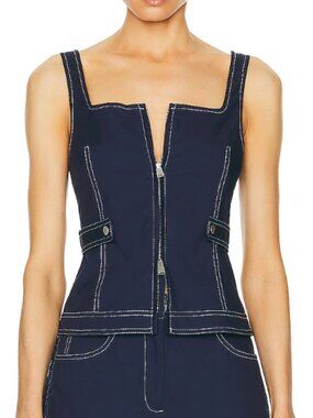 Simkhai Dolce Zip Up Top - NWT - Size 14